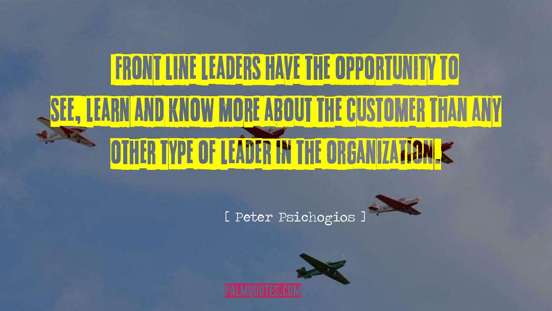 Motivational Business Leadership quotes by Peter Psichogios