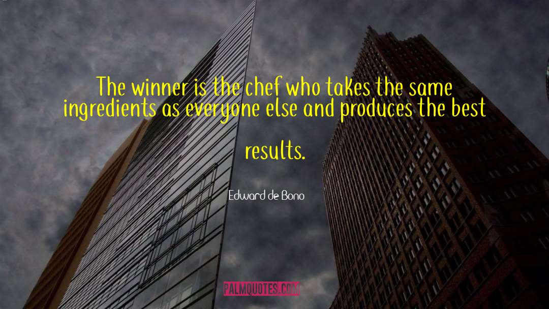 Motivational Business Leadership quotes by Edward De Bono
