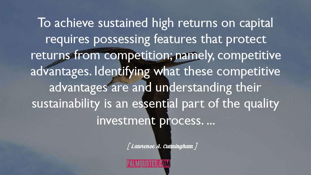 Motivational Competitive quotes by Lawrence A. Cunningham