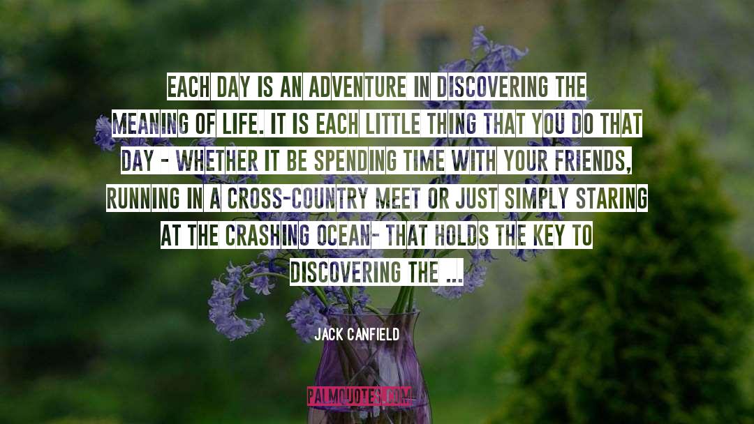 Motivational Cross Country Running quotes by Jack Canfield