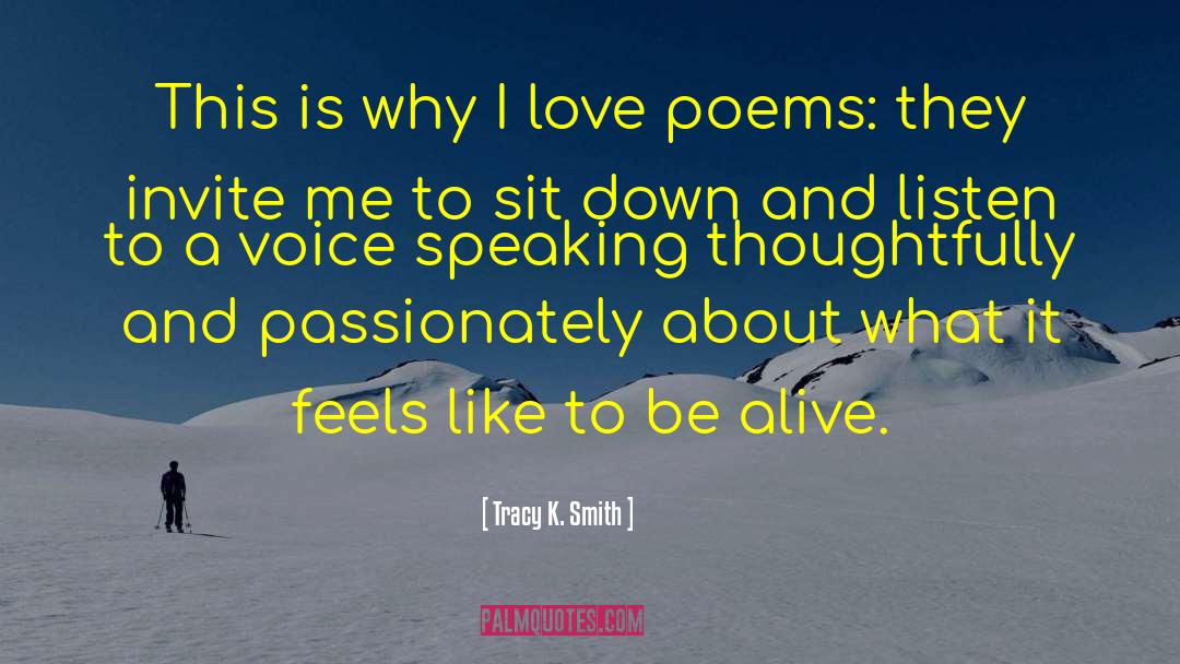 Motivational Poems About Life quotes by Tracy K. Smith