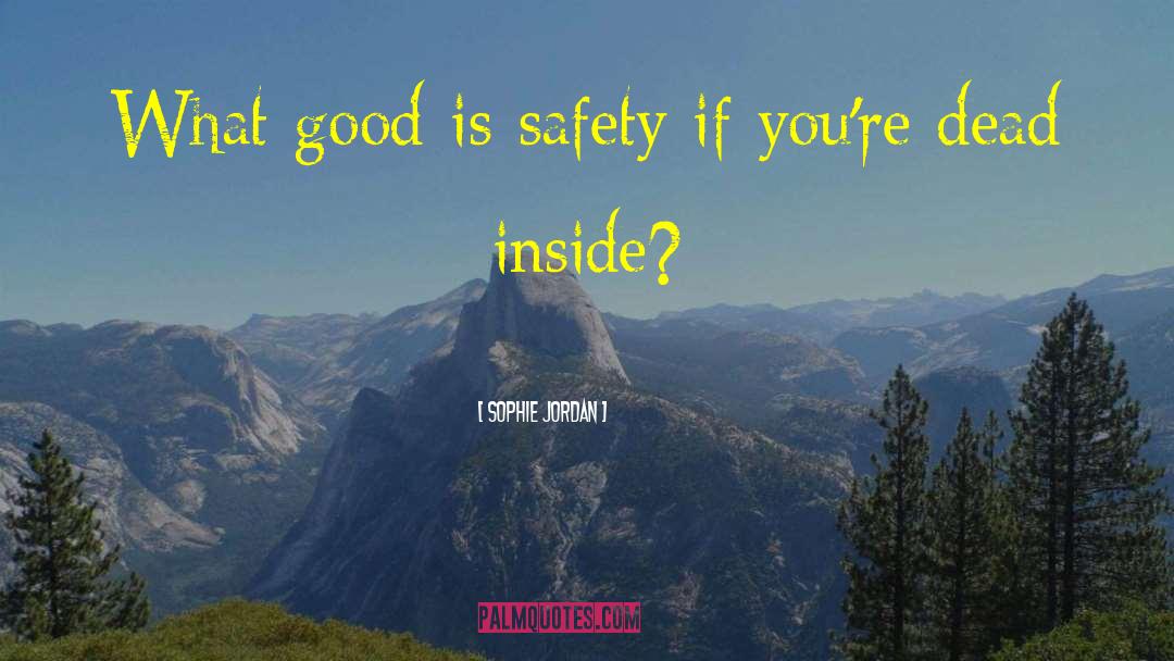 Motivational Safety Culture quotes by Sophie Jordan