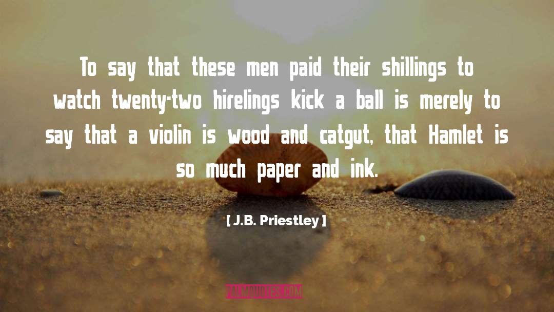 Motivational Soccer quotes by J.B. Priestley