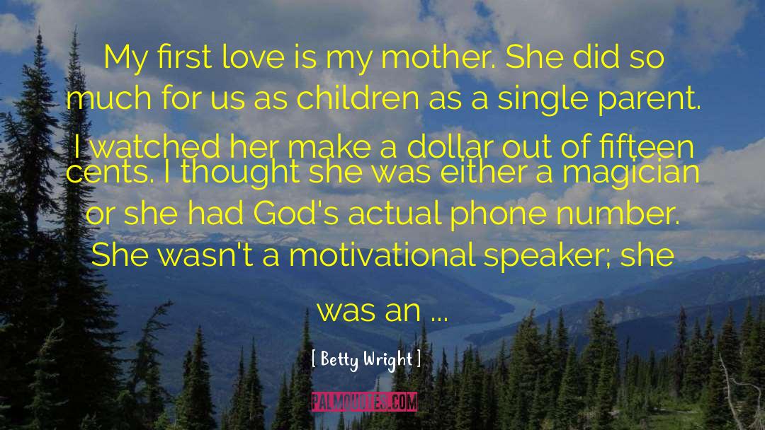 Motivational Speaker quotes by Betty Wright