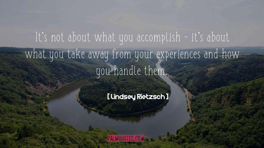 Motivational Speaker quotes by Lindsey Rietzsch