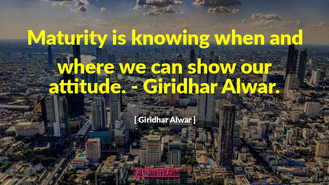 Motivational Speech quotes by Giridhar Alwar