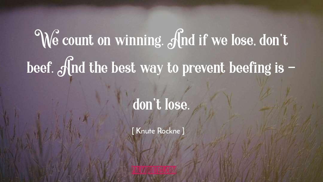 Motivational Sports quotes by Knute Rockne
