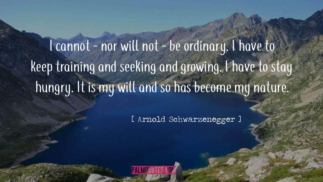 Motivational Training quotes by Arnold Schwarzenegger