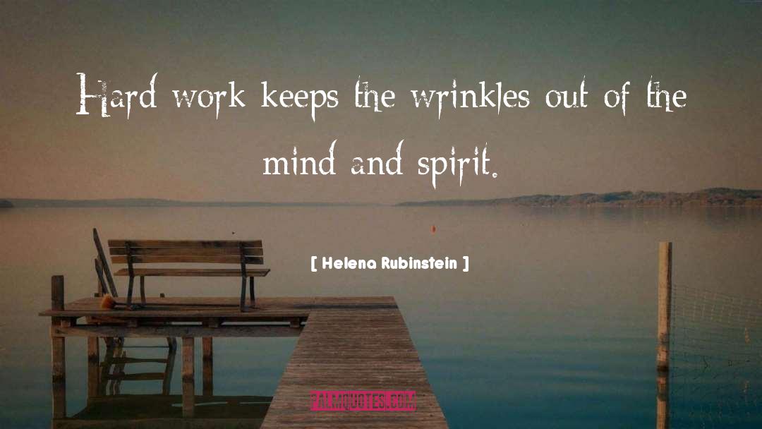 Motivational Work quotes by Helena Rubinstein