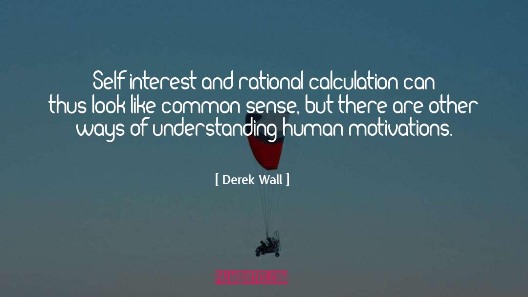 Motivations quotes by Derek Wall