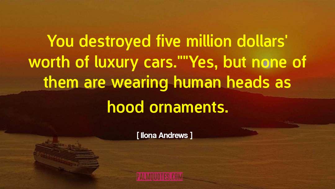 Motor Cars quotes by Ilona Andrews