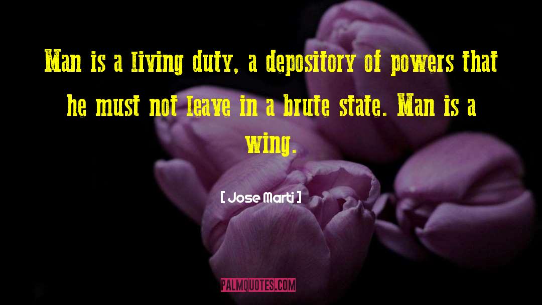 Motorcycle Man quotes by Jose Marti