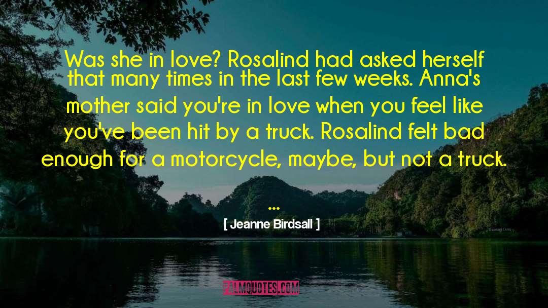 Motorcycle quotes by Jeanne Birdsall