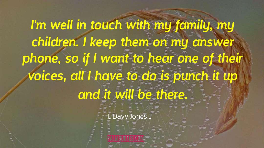 Motorcycles And Family quotes by Davy Jones