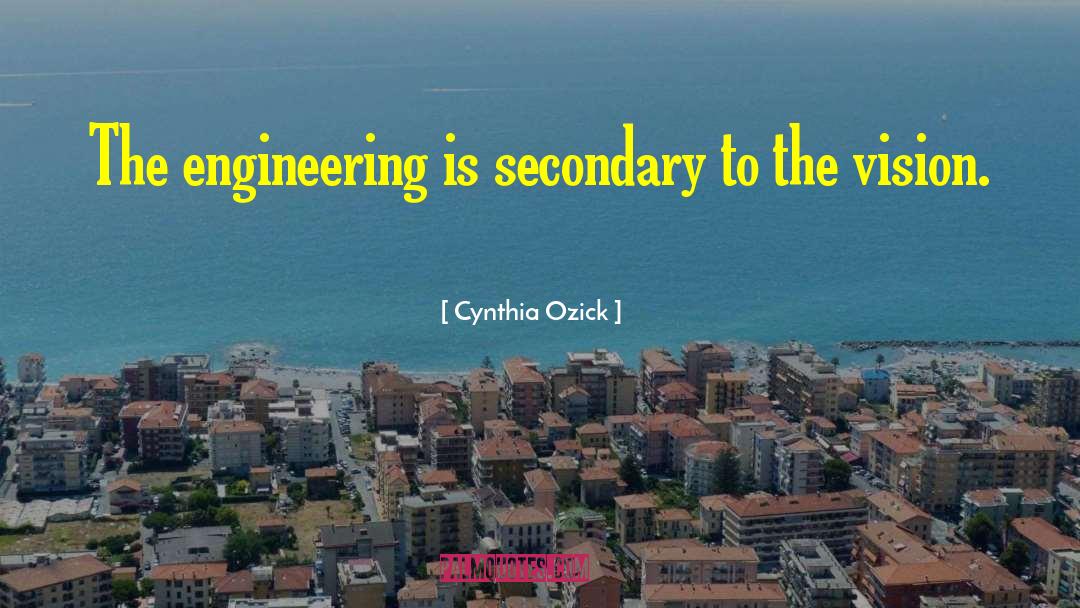 Motoyama Engineering quotes by Cynthia Ozick