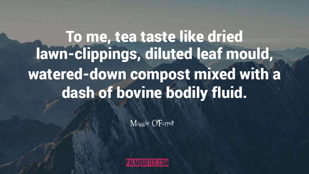 Mould quotes by Maggie O'Farrell