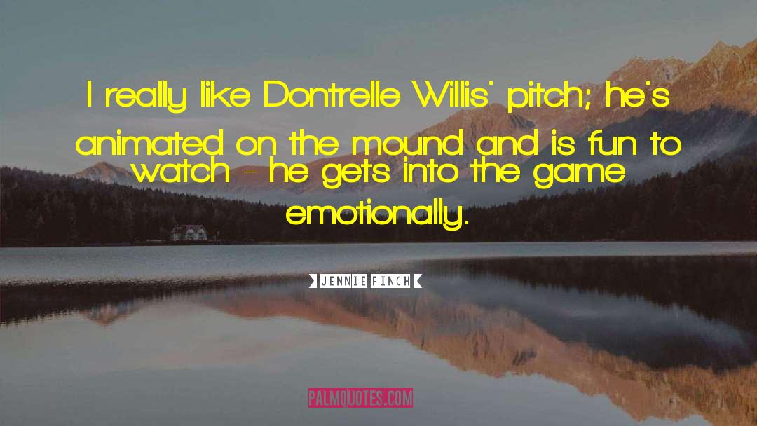 Mound quotes by Jennie Finch