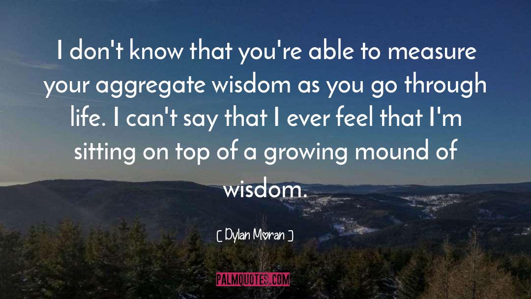 Mound quotes by Dylan Moran