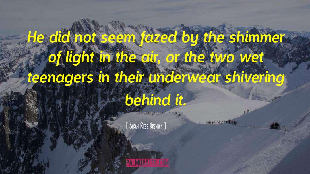 Mountain Air quotes by Sarah Rees Brennan