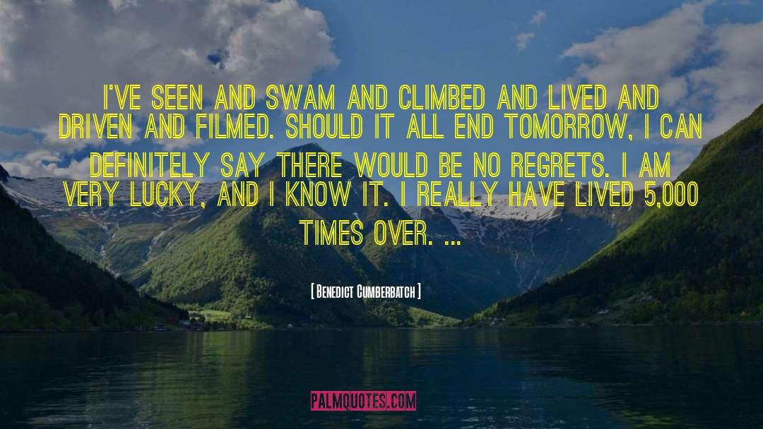 Mountain Climb quotes by Benedict Cumberbatch