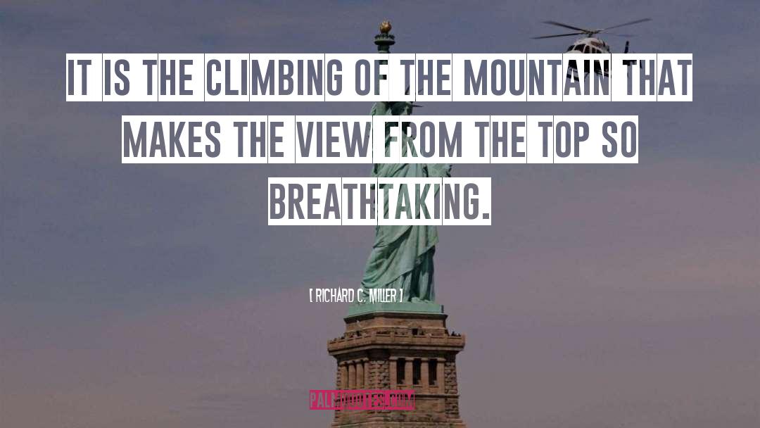 Mountain Guide quotes by Richard C. Miller