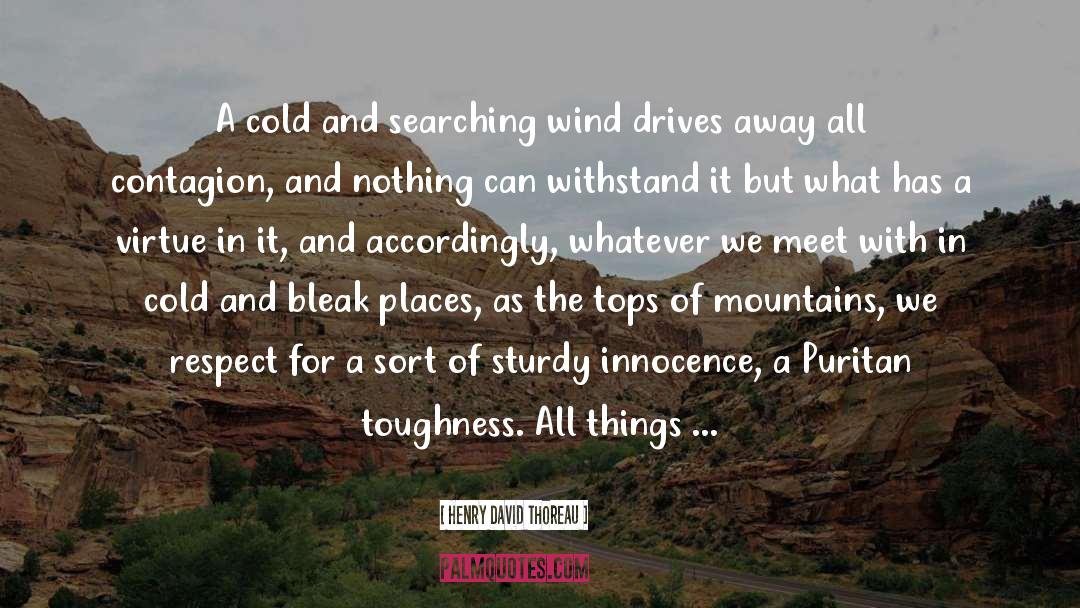 Mountain Ranges quotes by Henry David Thoreau