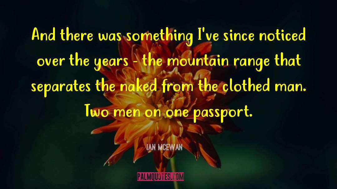 Mountain Ranges quotes by Ian McEwan