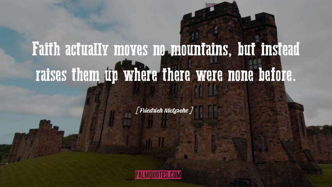 Mountain Scenery quotes by Friedrich Nietzsche