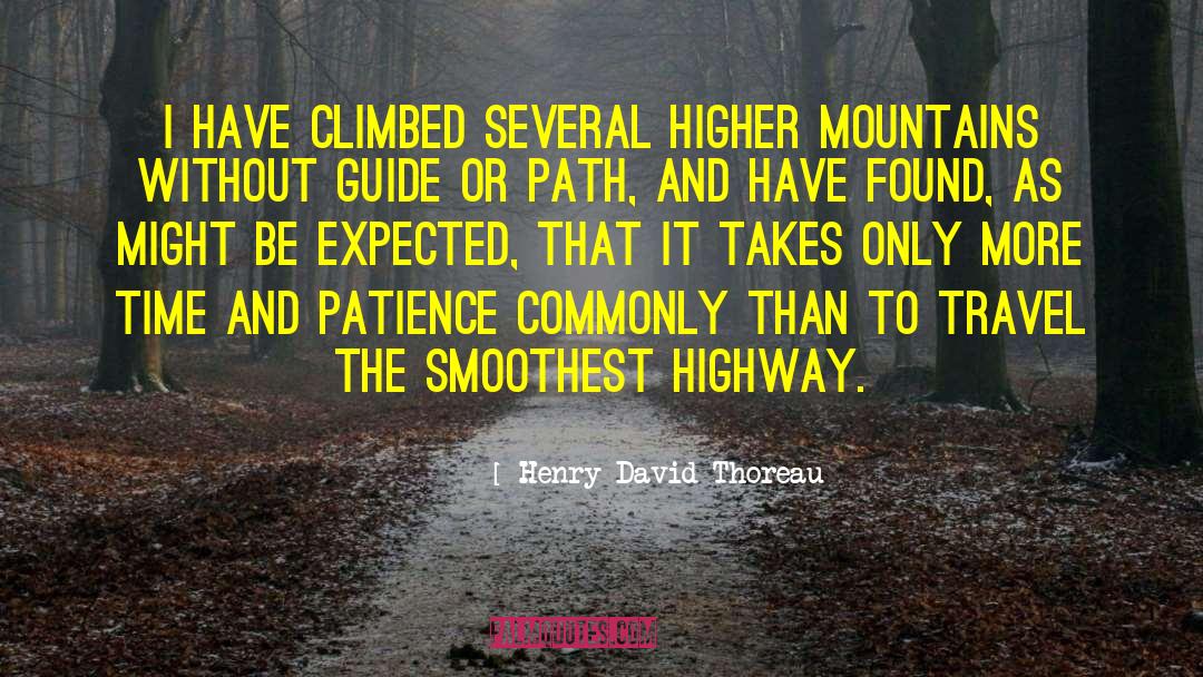 Mountain Scenery quotes by Henry David Thoreau