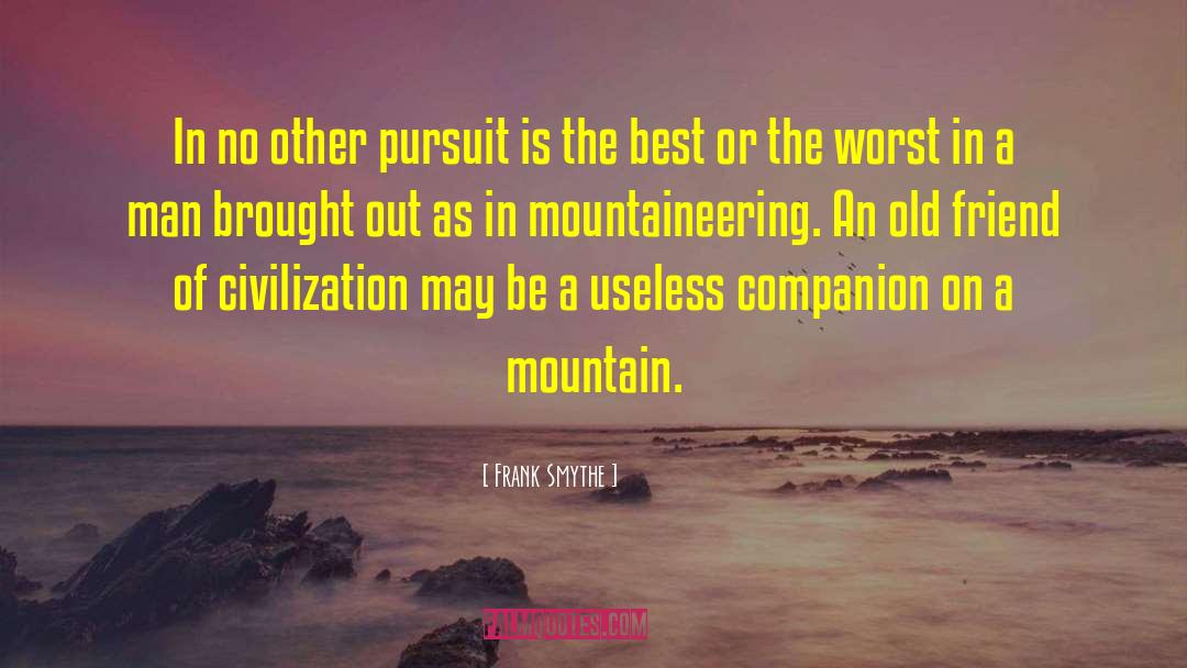 Mountaineering quotes by Frank Smythe
