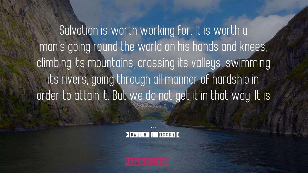 Mountains quotes by Dwight L. Moody
