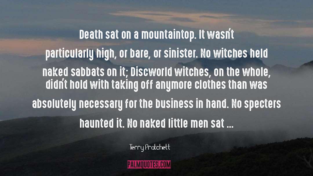Mountaintops quotes by Terry Pratchett