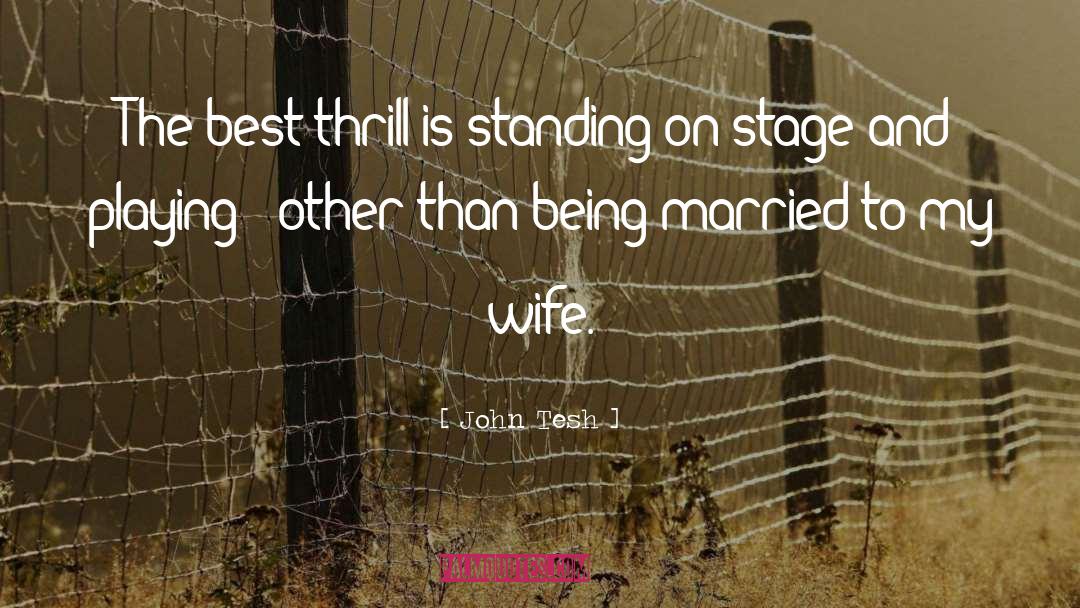 Mourade And Wife quotes by John Tesh