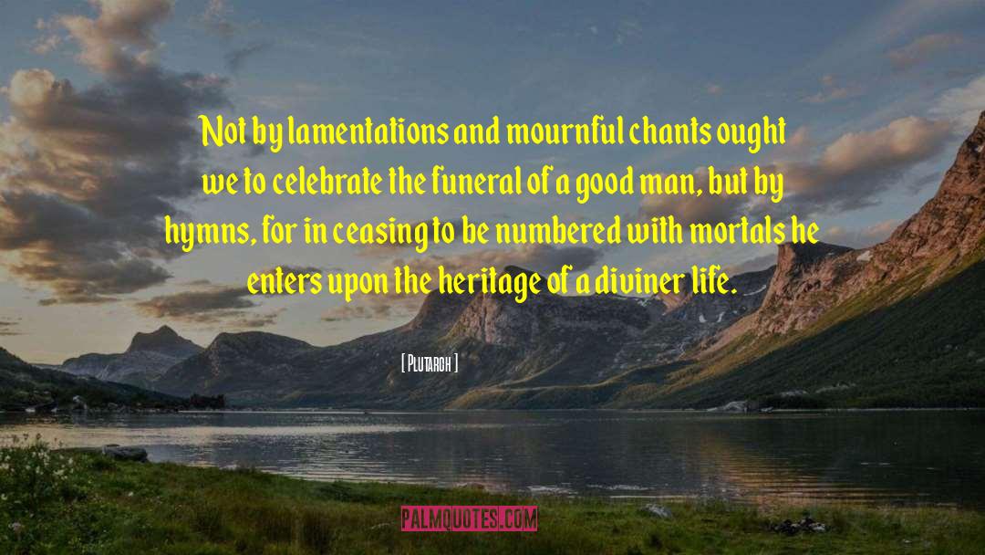Mournful quotes by Plutarch