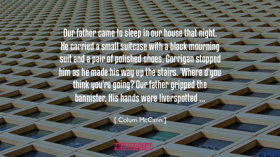 Mourning A Brother quotes by Colum McCann