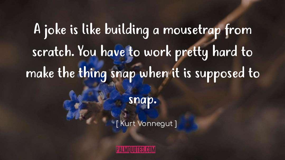 Mousetrap quotes by Kurt Vonnegut