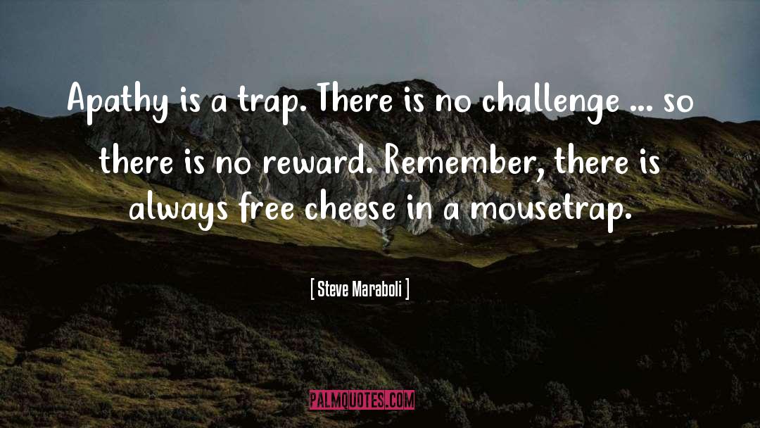 Mousetrap quotes by Steve Maraboli