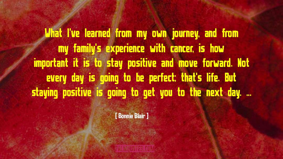 Move Forward quotes by Bonnie Blair