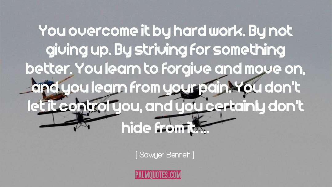 Move On quotes by Sawyer Bennett