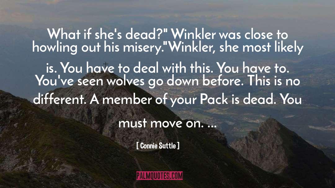 Move On quotes by Connie Suttle