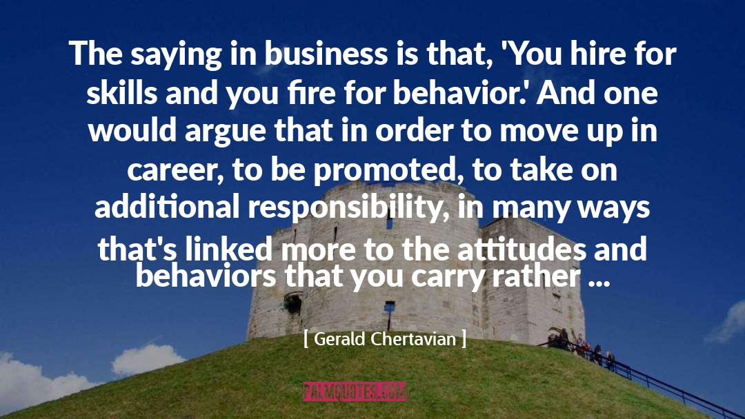 Move Up quotes by Gerald Chertavian