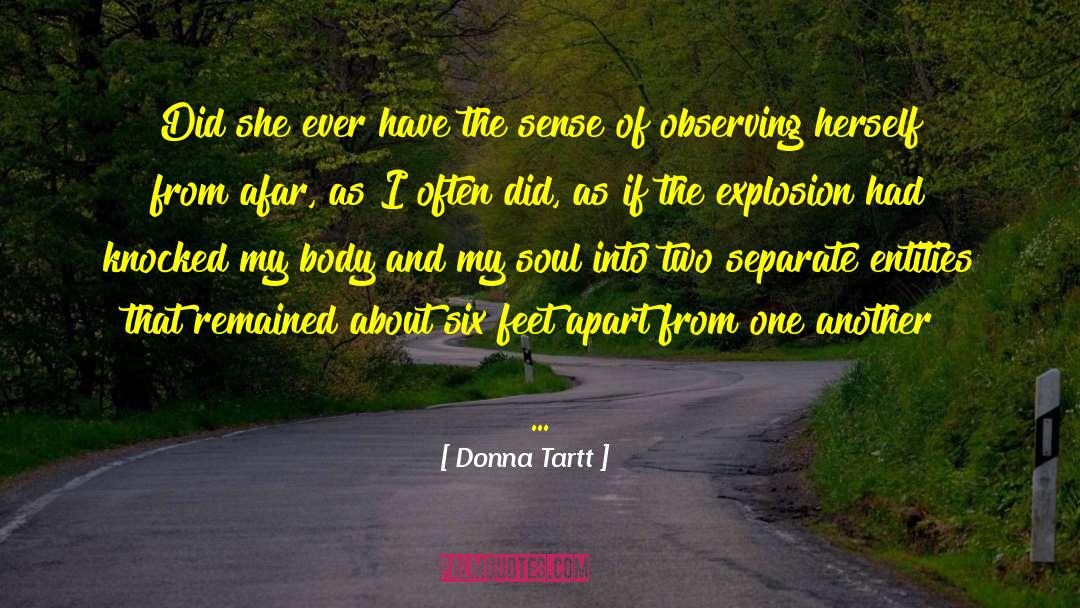 Moved Apart quotes by Donna Tartt