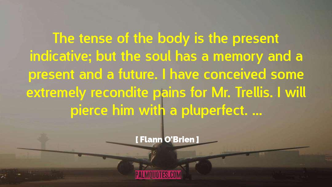 Movement Of The Body quotes by Flann O'Brien