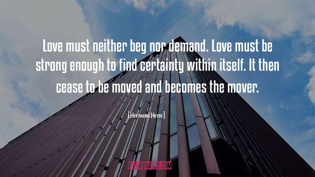 Mover quotes by Hermann Hesse