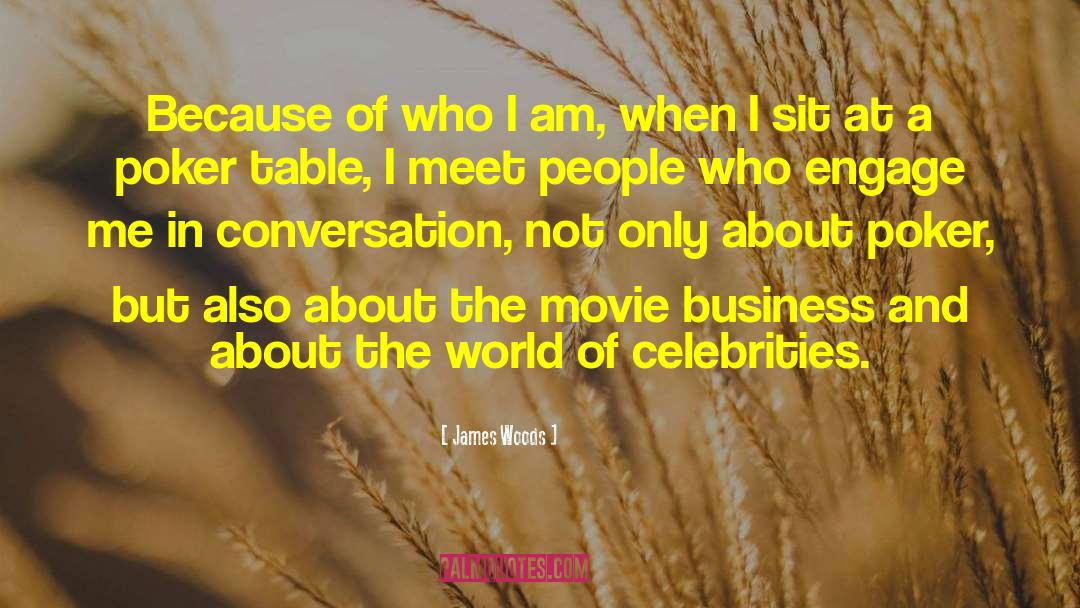 Movie Business quotes by James Woods