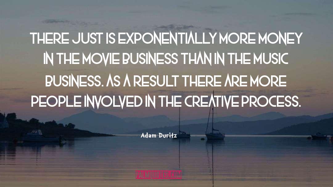 Movie Business quotes by Adam Duritz