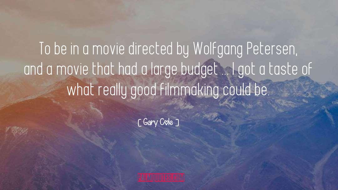 Movie Director quotes by Gary Cole