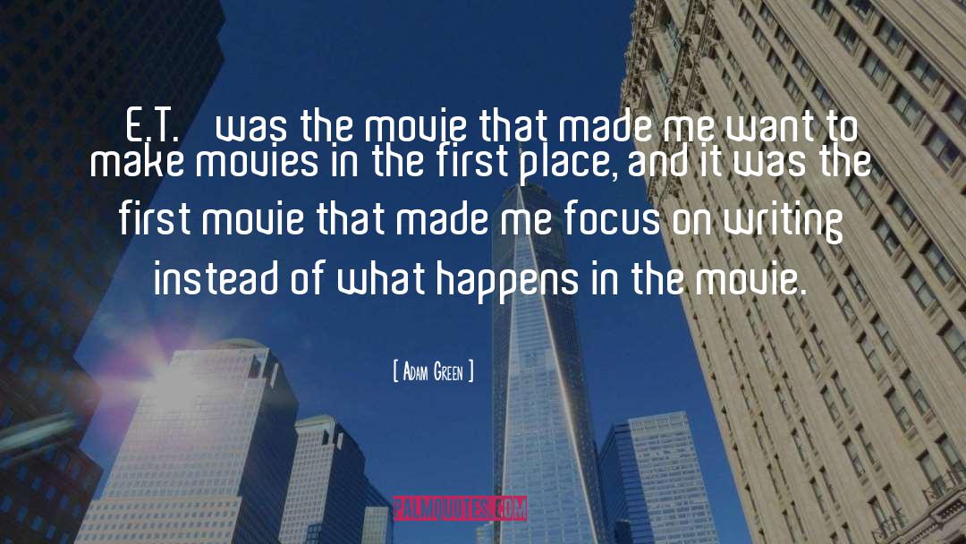 Movie Finance quotes by Adam Green