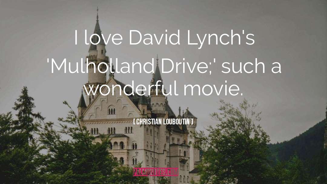 Movie Love quotes by Christian Louboutin