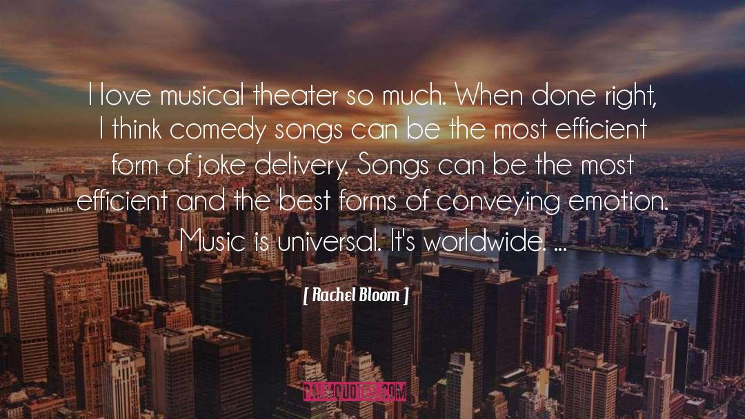 Movies And Music quotes by Rachel Bloom